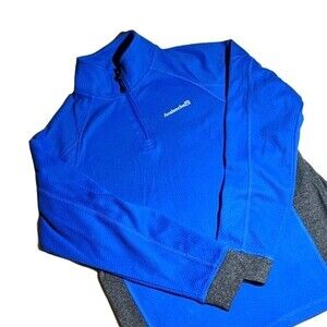 Avalanche Sweater Youth Boys Medium Zip Pullover Long Sleeves Blue M